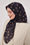 وشاح صيفي - أزرق داكن - 3