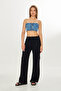 Woven Trousers with Cargo Pockets and Tie-Up Detail - 2