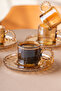 Muhabbet Amber 6-Pack Glass Coffee Cup 100 ml - 3