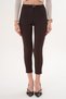 Women's Green Buckle Detailed Narrow Leg Fabric Trousers 260212 - - 3