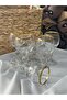 Kısa Gold 6-Piece Coffee Water Glass Set - 2