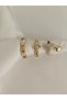 Women's Tarnish-Resistant Xuping 3-Piece Hoop Earrings