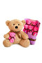 Special Big Plush Teddy Bear & Mini Teddy Bear Bouquet for Valentine's Day – Romantic Love Gift - 2