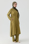 Örme Kombinli Kap - Olive - 3