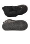 Black Leopard Fur Lined Zippered Baby Boots 1212 B - 5