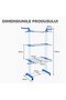 4-Level Clothes Drying Rack, Foldable, with Swivel Wheels - 2