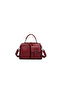 Washable Leather Cover Detailed Multi-Compartment Stylish Backpack Shoulder Crossbody Bag - 2