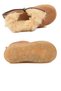 Tan Fur Lined Zippered Baby Boots 1212 B - 5