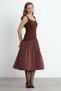 Coffee Nolia Midiboy Tulle Dress - 7