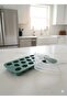 Mixed Shapes Plastic Kitchen Utensil Green 250 ml Ice Mold - 4