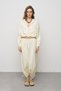 Women's Comfort Hooded Zippered Crop Jacket with Elastic Waist - 3