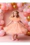 Puffy Dress with Tulle Front - 2