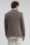 Savue Men's Brown Cotton Blended Lycra Stretch Fabric Sports Blazer Jacket - 8