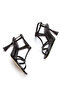 Women's Thin Strap Goblet Heeled Evening Dress Shoes - 4