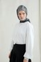 Paradise Kraş Scarf - Black - 2