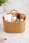 Wicker Rattan Top Hanging Organizer Basket Organizer 26*31cm