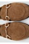 Suede Buckle Loafers - 5