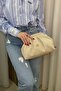 Women's Straw Look Hand and Shoulder Bag - Daily Use - 2