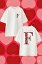Play Wear Rujlu F Letter Printed Oversize T-Shirt