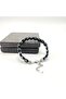 Certified Hematite and Zircon Stone Natural Stone Bracelet Adjustable Steel Lock - 4