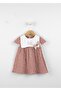 Back-Zippered Muslin Baby Dress - 2