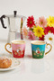 2 Piece Luxury Soho Bird Pomegranate Series Mug Set
