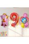 Sonic and Amy Themed 9Th Birthday Balloon Set 8 Pieces