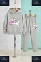 Children's Unisex Cat Butterflies with Ribbons 3-Piece Hooded Tracksuit Set - 3
