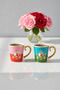 2 Piece Luxury Soho Bird Pomegranate Series Mug Set - 2