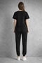 Oversize T-Shirt with Butterfly Print and Elastic Cuffs Sweatpants Set Cotton - 2
