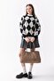 Hazel Mink Soft Suede Textured Large Size Wide Volume Women's Tote Shoulder Bag - 3