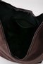 Siena Bitter Brown Suede Textured Large Size Wide Volume Women's Hobo Shoulder Bag - 8