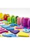 Montessori Wooden Educational Toy, 6-in-1 Logarithmic Game Board with Magnets - 4