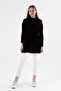 Women's Half Fisherman Soft Textured Knitwear Tunic - 6