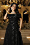 فستان سهرة اسود - 3