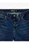 Regular Waist Narrow Leg Cotton Skinny Fit Jean Trousers - Michael Jean - 7