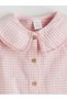 Ecru Baby Collar Baby Girl Shirt and Leggings (S6) - 5