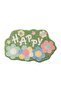 سجادة حمام مطرزة بتصميم Happy مختلط الألوان (S6) - 6