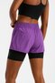 Women's Double Layered Tights Sports Shorts - 6