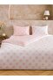 Pink Bow Printed Double Duvet Cover Set (S6)