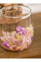Colorless Double-Walled Floral Glass Mug 350 ml (S6) - 3
