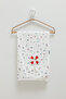 100% Cotton Sailor Themed Baby Blanket - Soft Textured Combed Cotton Blanket 85X90 cm
