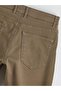 Brown Regular Fit Men's Jean Trousers (S6) - 2