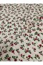 Girls' Pajama Set Flower-Patterned Cotton Single Jersey Fabric Baby Collar Long Sleeves - 7