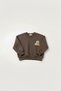 Boy's Cotton Colorful Printed Oversize 3-Strand Sweatshirt - 2