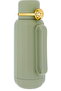 thermos, 1 liter, thermal glass inner container, plastic outer shell - olive green - 2