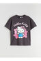 Esvab • Modern & Distinctive Zero Roba Collar Hello Kitty Printed Girls' T-Shirt
