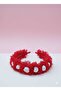 Red Crown, Birthday-Pregnancy Crown, Bride Henna Night Wedding Circumcision Bride Bachelorette Party - 2
