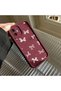 Samsung Galaxy A34 5g Compatible Trendy Quality Burgundy Color Ribbon Silicone Case Shock Absorbing Protection - 4