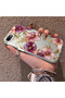 Compatible with iPhone 7 Plus/8 Plus, Lightweight Luxury Floral Print Shock Protective Phone Case - 2